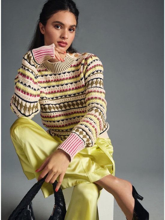 Scotch & Soda Sweaters - Scotch & Soda Mixed Stitch Pullover